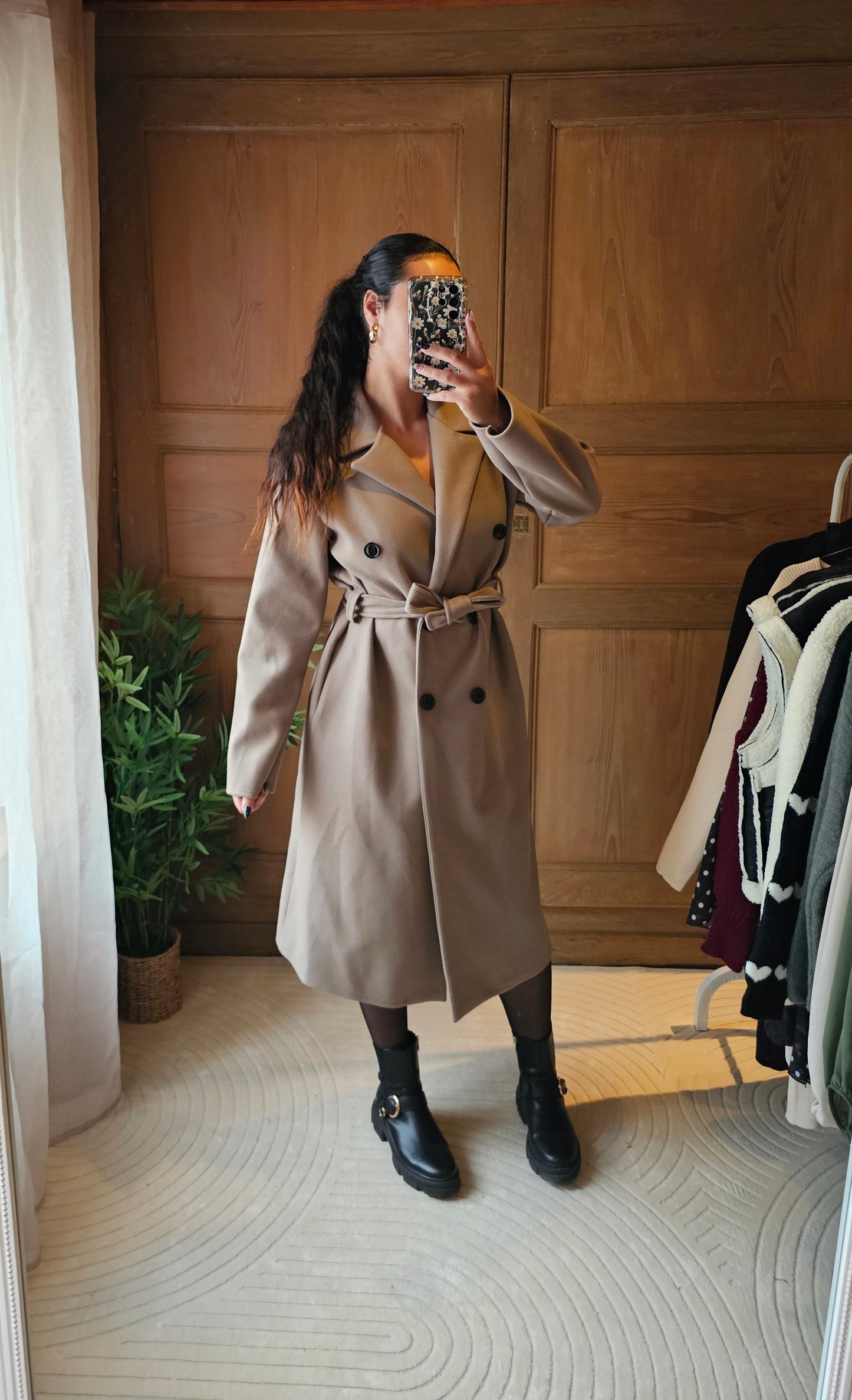 Manteau ADDAMS Taupe