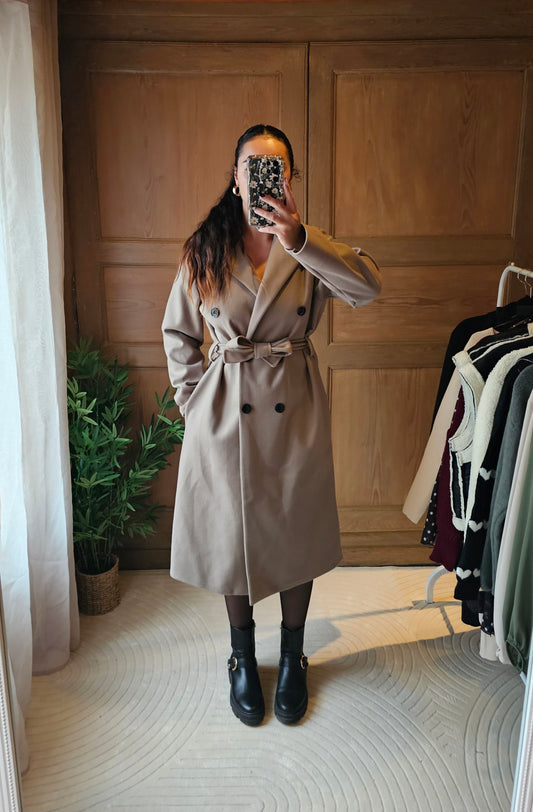 Manteau ADDAMS Taupe