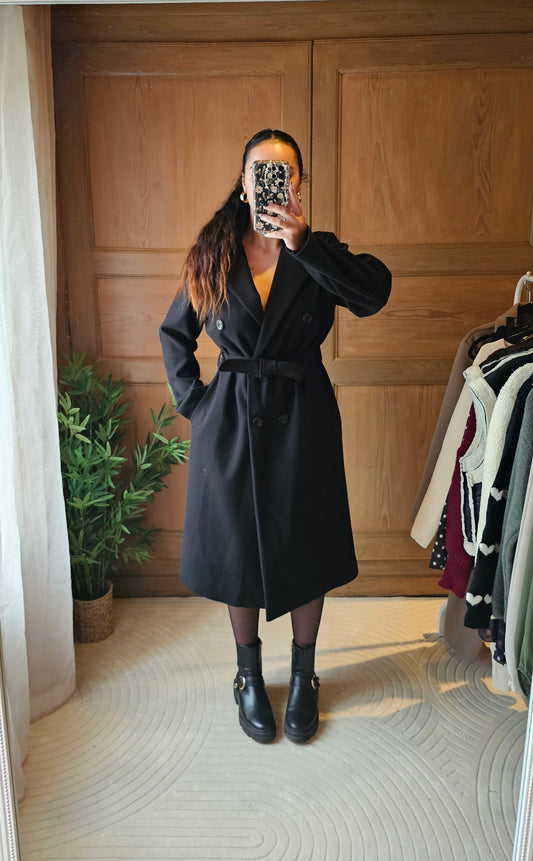Manteau ADDAMS Noir
